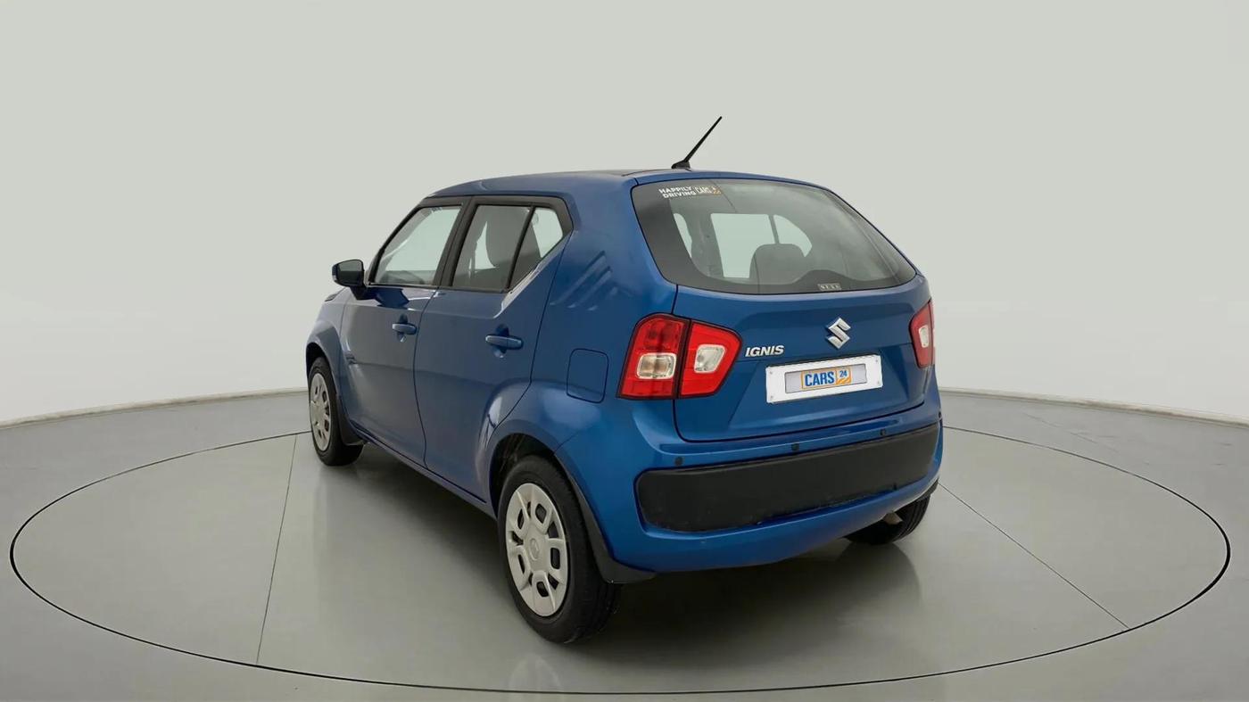 2017 Maruti IGNIS DELTA 1.2 AMT, Petrol, Automatic, 84,812 km, Left Back Diagonal