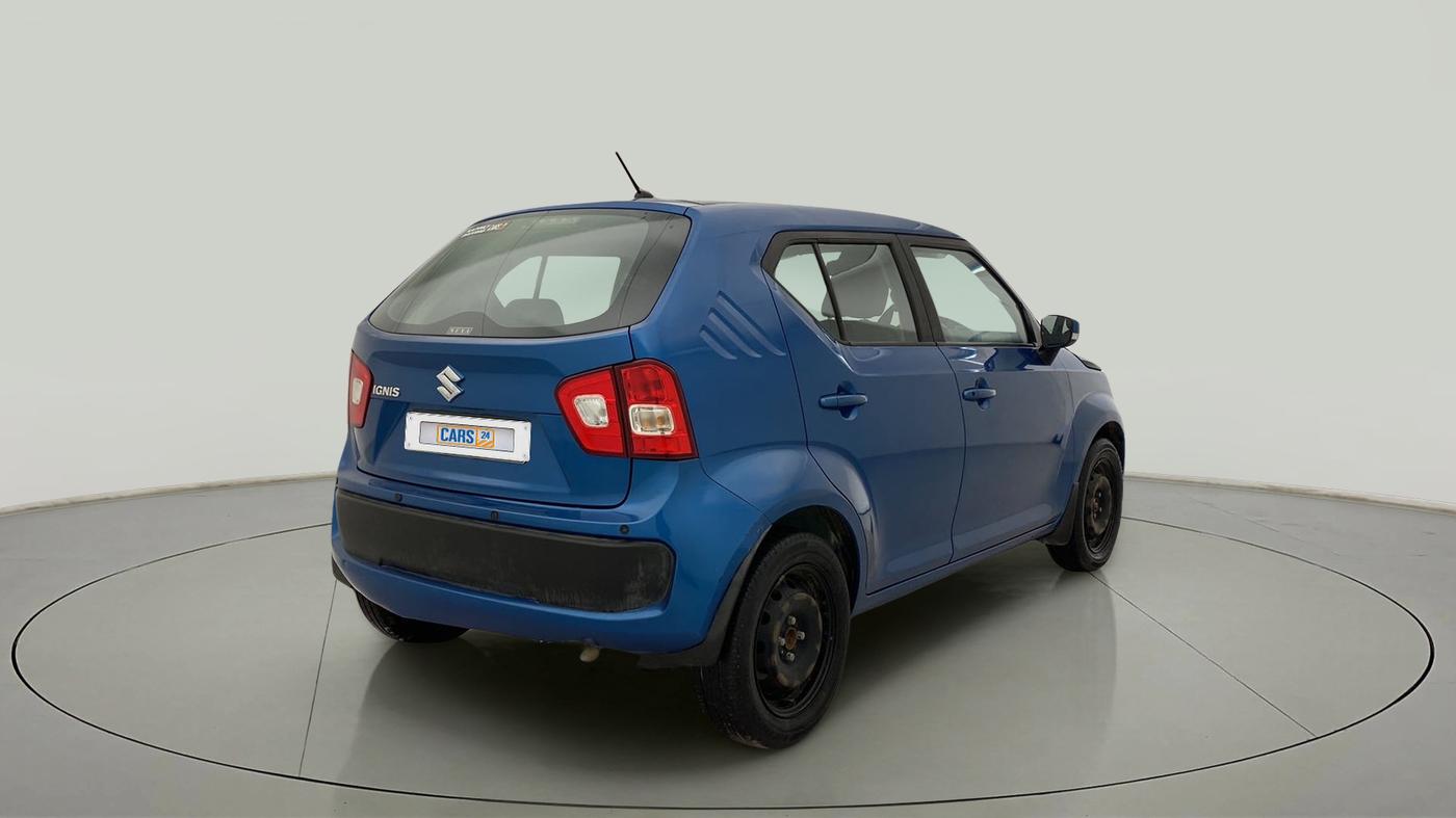 2017 Maruti IGNIS DELTA 1.2 AMT, Petrol, Automatic, 84,812 km, Right Back Diagonal