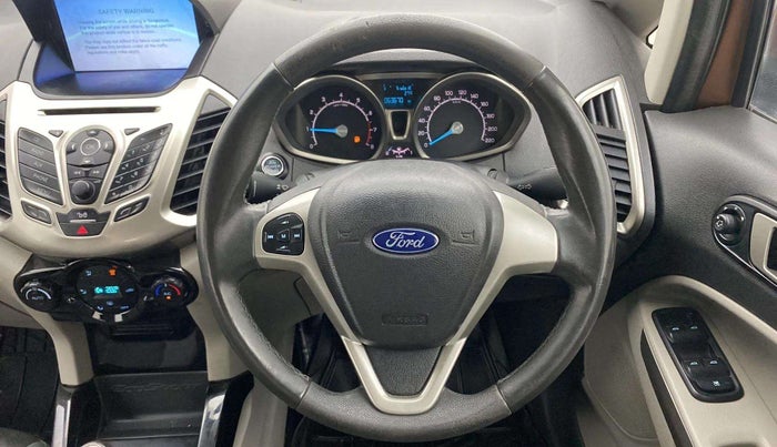 2017 Ford Ecosport TITANIUM 1.5L PETROL, Petrol, Manual, 63,647 km, Steering Wheel Close Up