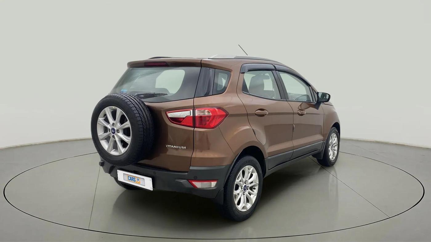 2017 Ford Ecosport TITANIUM 1.5L PETROL, Petrol, Manual, 63,647 km, Right Back Diagonal