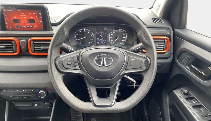 2022 Tata PUNCH ADVENTURE AMT, Petrol, Automatic, 14,944 km, Steering Wheel Close Up