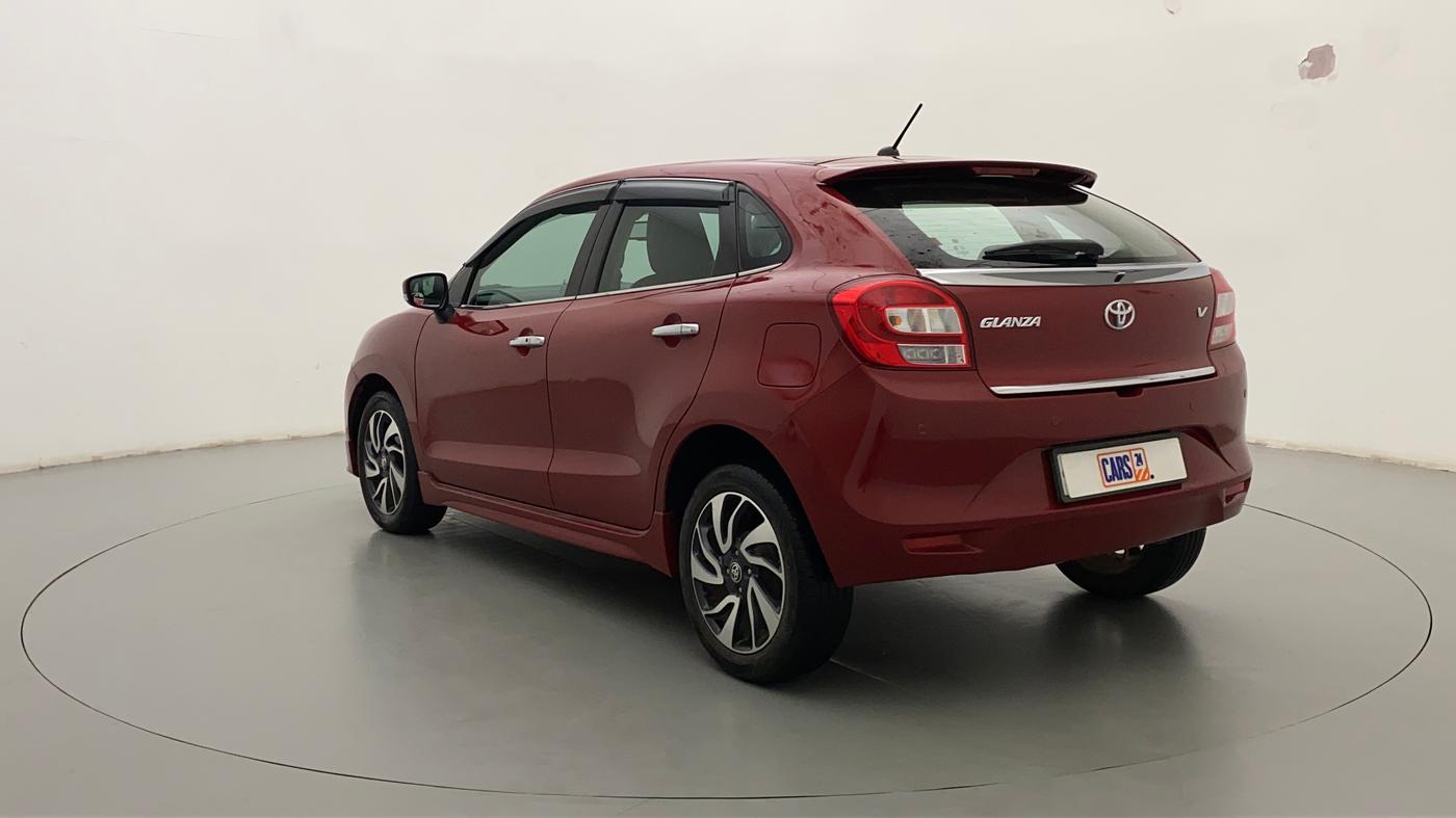 2019 Toyota Glanza V CVT, Petrol, Automatic, 59,520 km, Left Back Diagonal