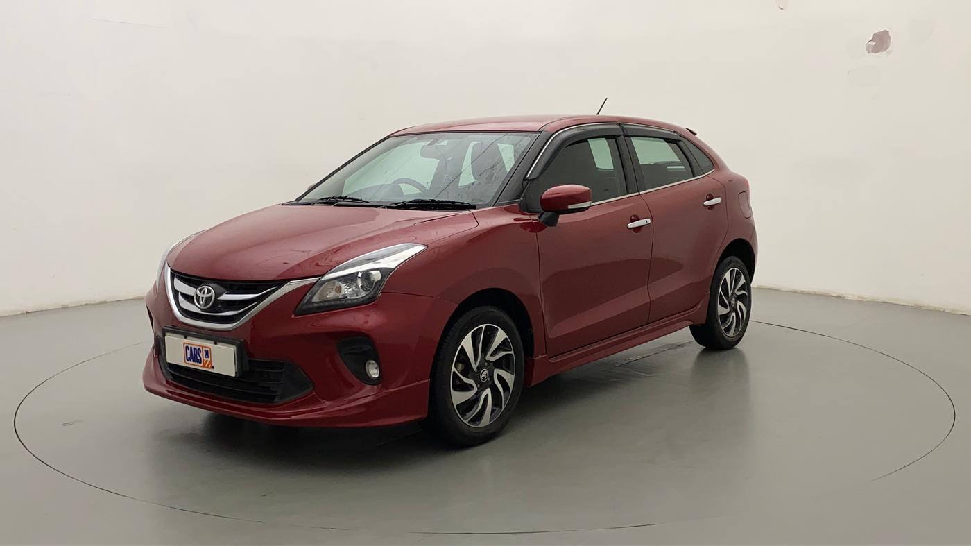 2019 Toyota Glanza V CVT, Petrol, Automatic, 59,520 km, Left Front Diagonal