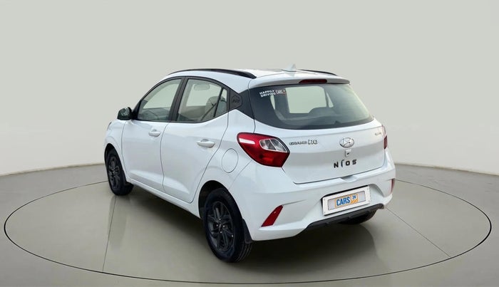 2020 Hyundai GRAND I10 NIOS SPORTZ AMT 1.2 KAPPA VTVT, Petrol, Automatic, 49,195 km, Left Back Diagonal