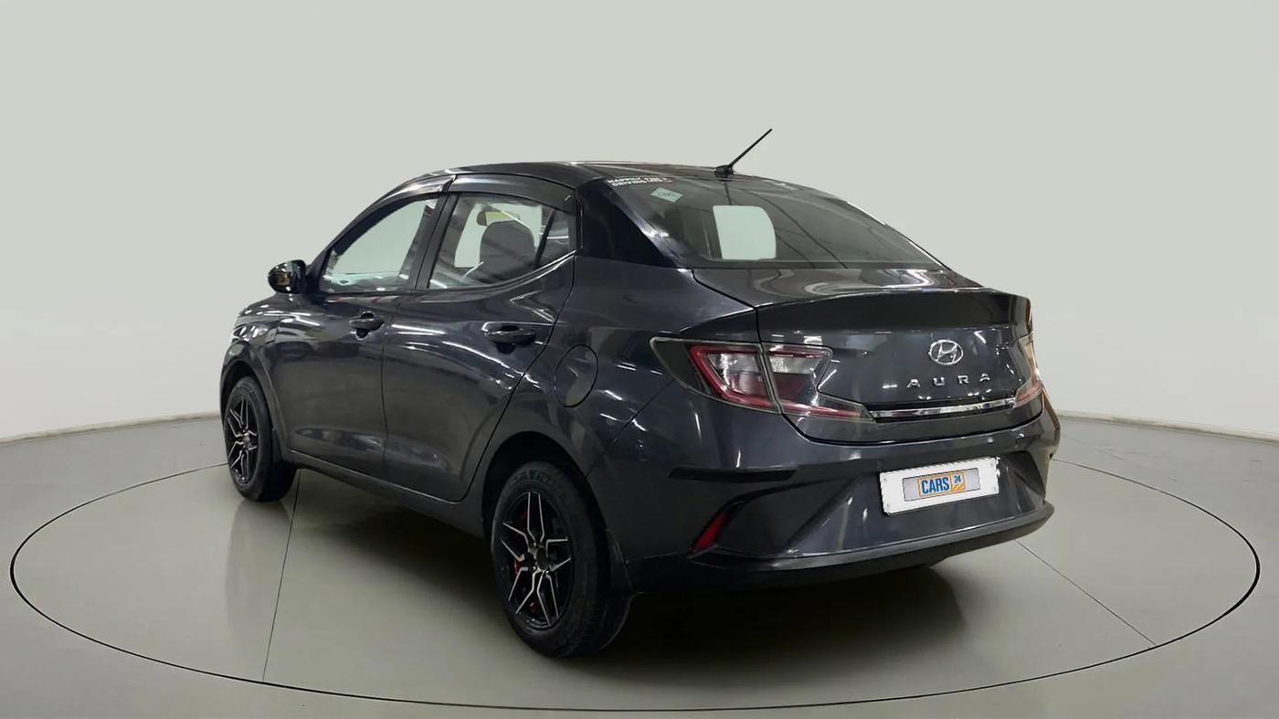 2020 Hyundai AURA S 1.2 CNG, CNG, Manual, 78,245 km, Left Back Diagonal