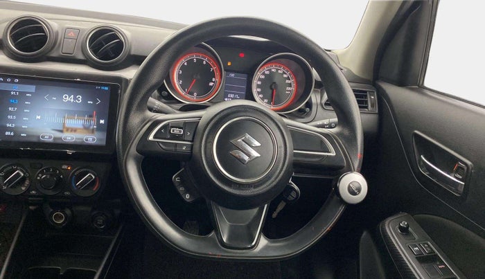2018 Maruti Swift VXI, Petrol, Manual, 69,275 km, Steering Wheel Close Up