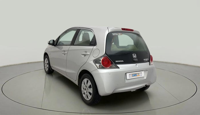 2015 Honda Brio S MT, Petrol, Manual, 80,180 km, Left Back Diagonal