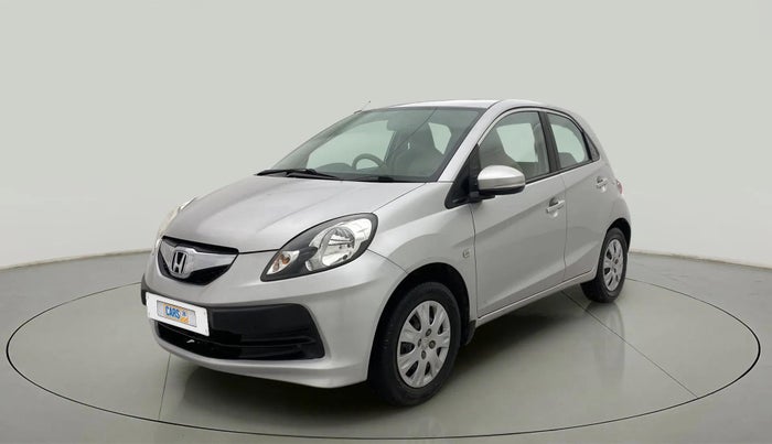 2015 Honda Brio S MT, Petrol, Manual, 80,180 km, Left Front Diagonal