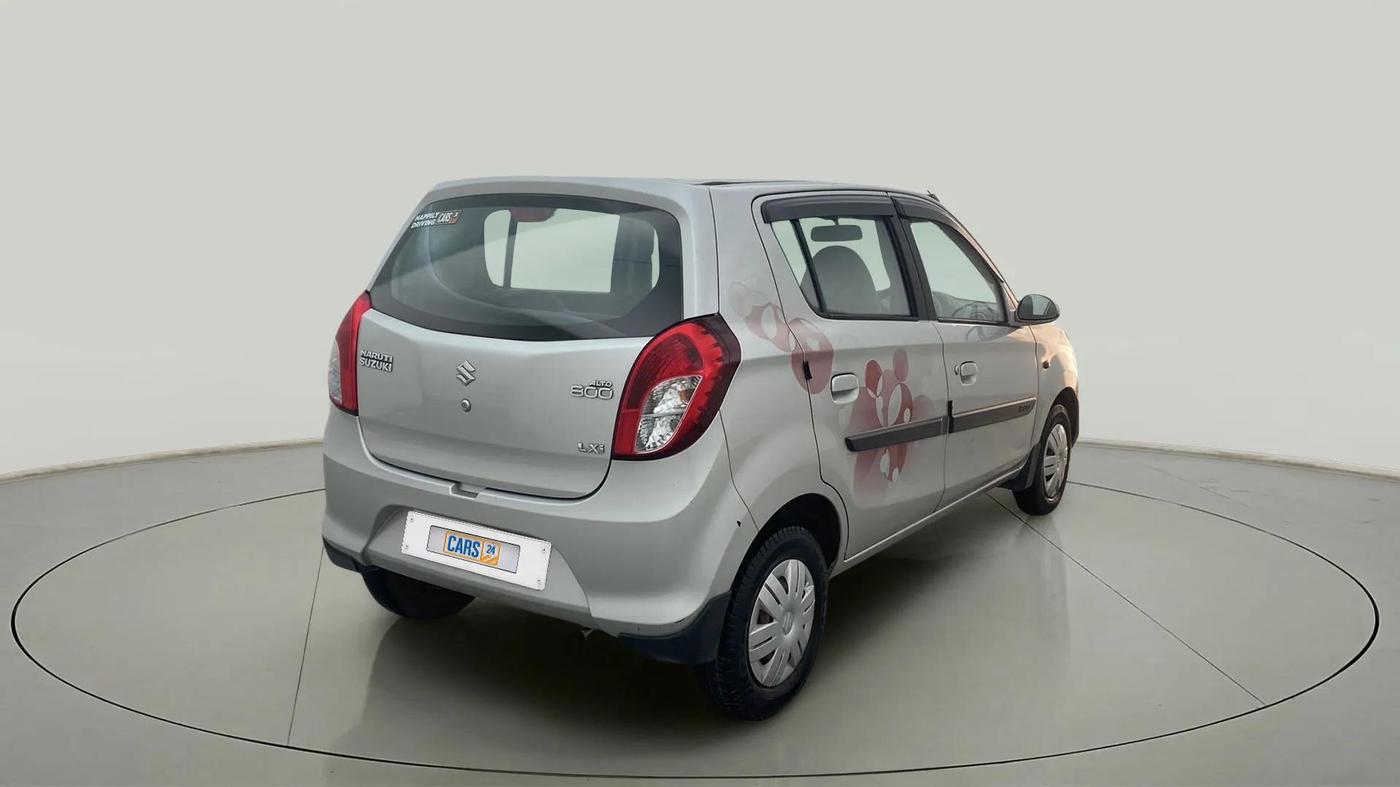 2013 Maruti Alto 800 LXI, Petrol, Manual, 20,511 km, Right Back Diagonal