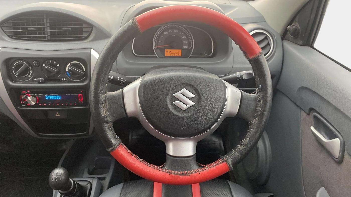 2013 Maruti Alto 800 LXI, Petrol, Manual, 20,511 km, Steering Wheel Close Up