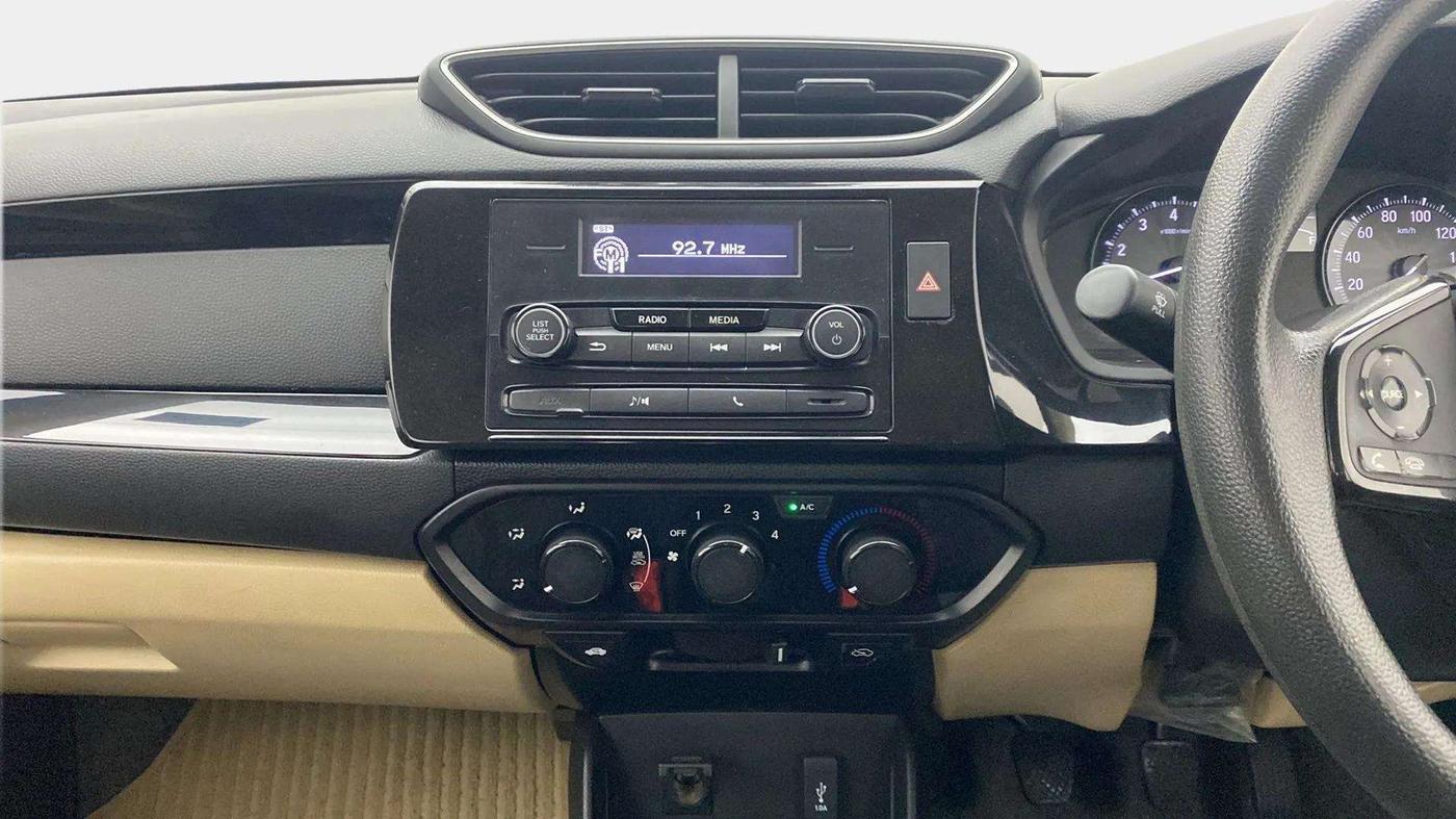 2021 Honda Amaze 1.2L I-VTEC S, Petrol, Manual, 38,178 km, Air Conditioner