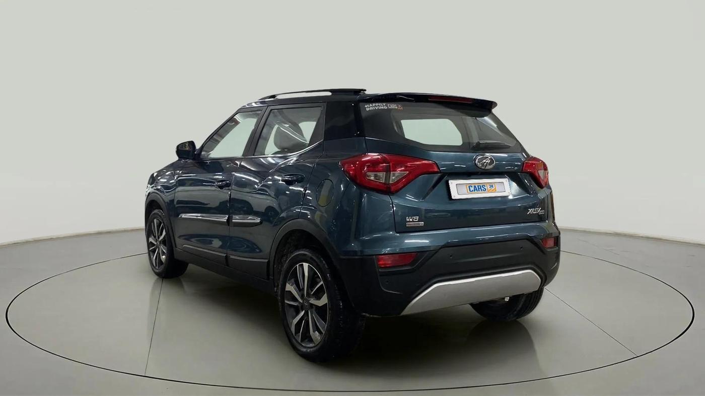 2021 Mahindra XUV300 W8 (O) 1.2 PETROL AMT, Petrol, Automatic, 48,417 km, Left Back Diagonal