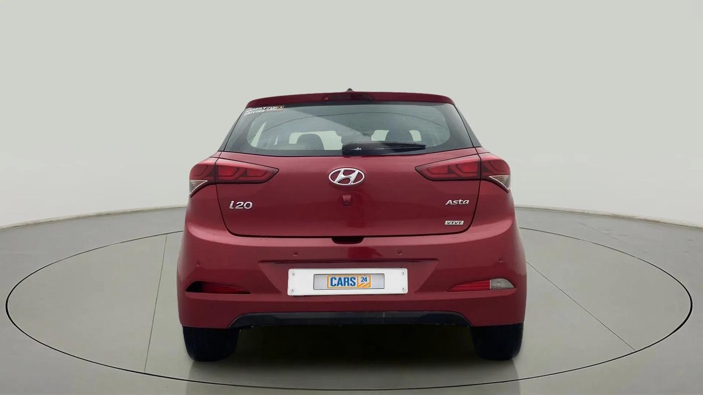 2015 Hyundai Elite i20 ASTA 1.2, Petrol, Manual, 58,683 km, Back/Rear