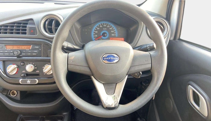 2019 Datsun Redi Go T(O) 1.0 AMT, Petrol, Automatic, 27,212 km, Steering Wheel Close Up