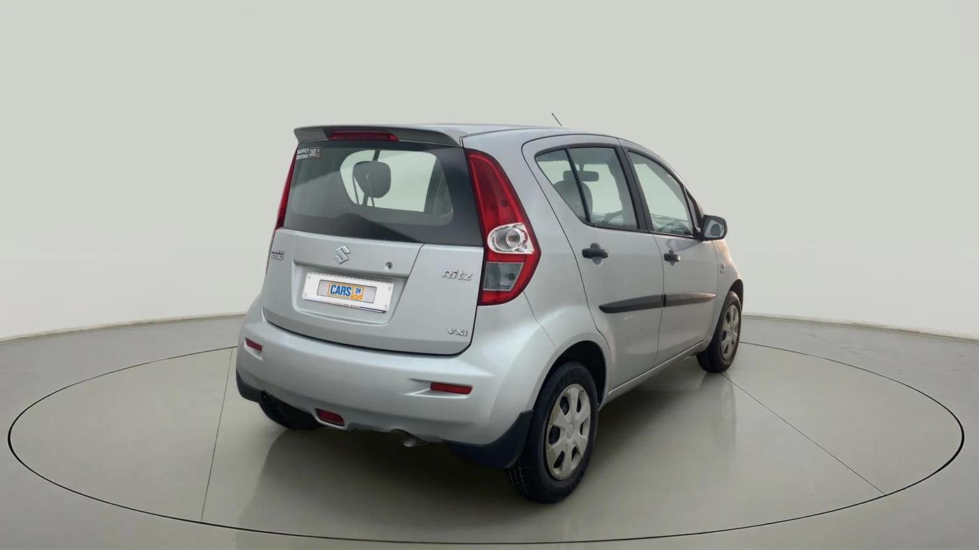 2013 Maruti Ritz VXI, Petrol, Manual, 79,631 km, Right Back Diagonal