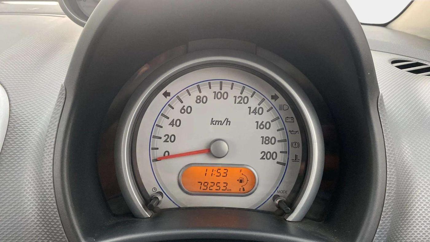 2013 Maruti Ritz VXI, Petrol, Manual, 79,631 km, Odometer Image