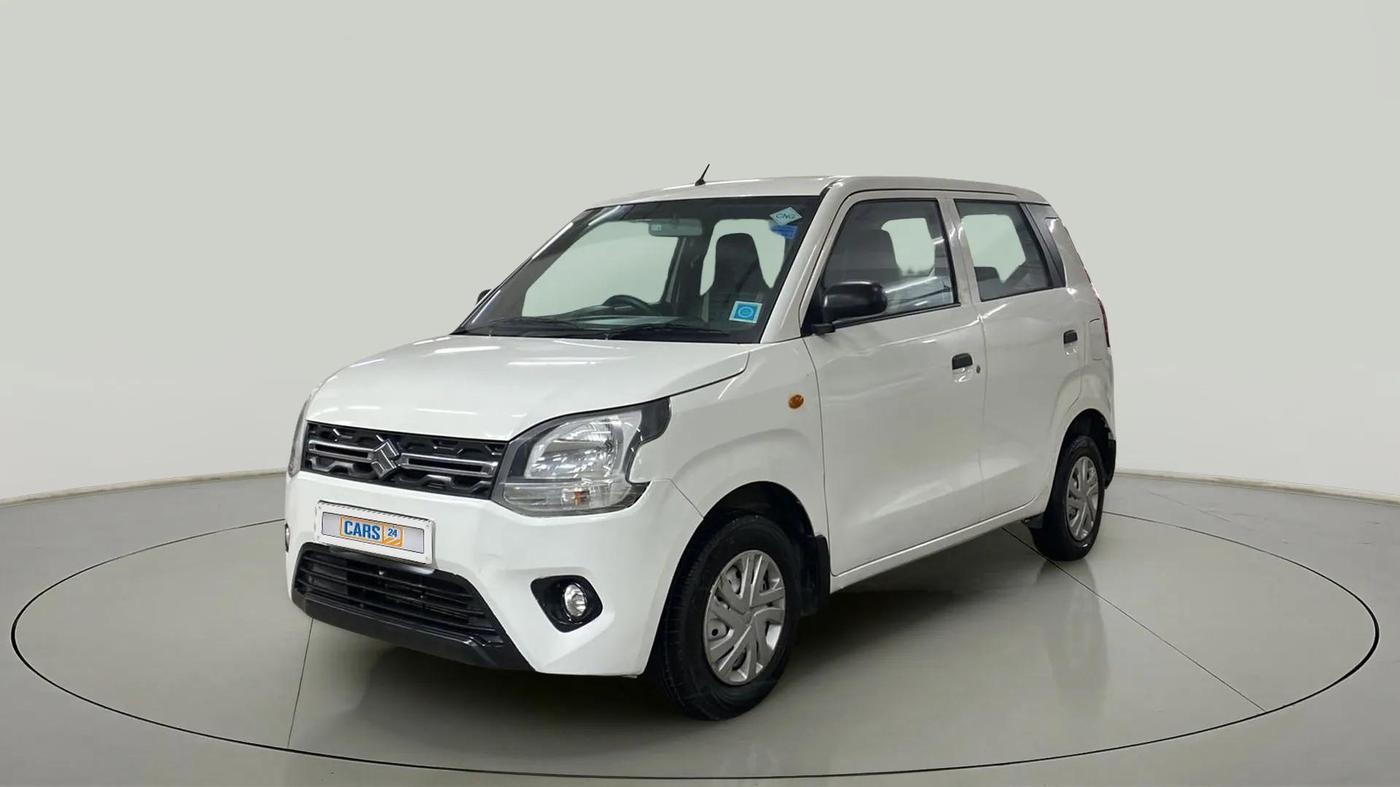 2020 Maruti New Wagon-R LXI CNG (O) 1.0, CNG, Manual, 70,060 km, Left Front Diagonal