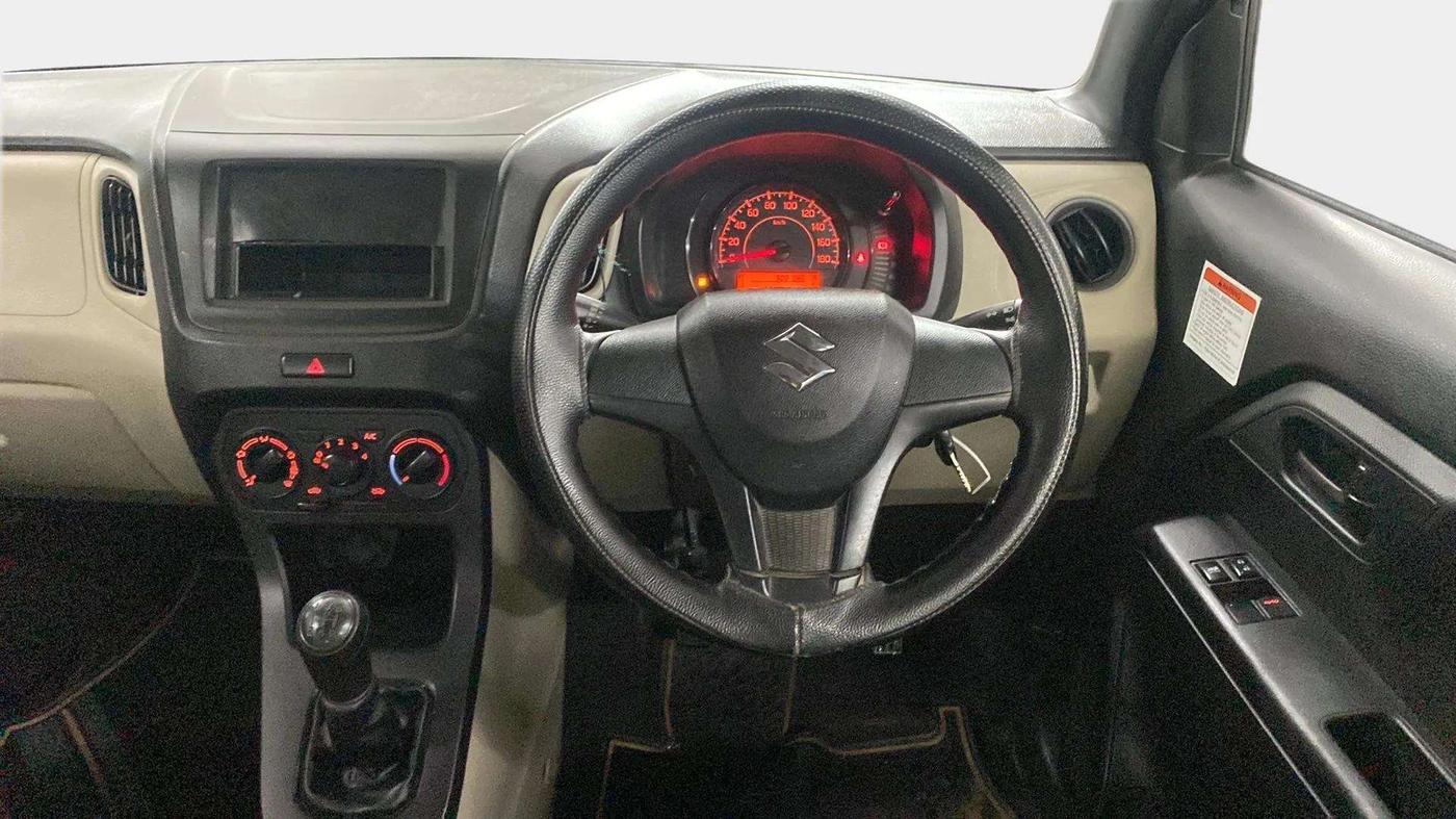 2020 Maruti New Wagon-R LXI CNG (O) 1.0, CNG, Manual, 70,060 km, Steering Wheel Close Up