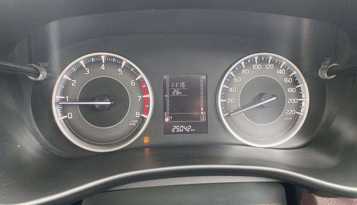 2023 Maruti FRONX DELTA PLUS 1.2MT, Petrol, Manual, 25,047 km, Odometer Image