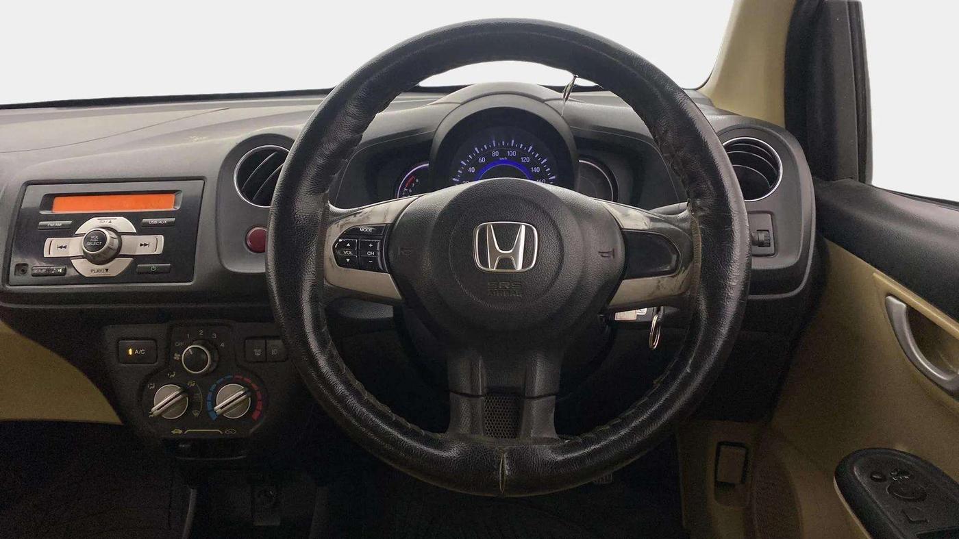 2016 Honda Amaze 1.2L I-VTEC VX, Petrol, Manual, 93,410 km, Steering Wheel Close Up