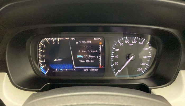 2022 Tata PUNCH CREATIVE  MT, Petrol, Manual, 16,150 km, Odometer Image