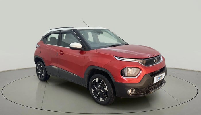 2021 Tata PUNCH CREATIVE AMT 1.2 RTN DUAL TONE, Petrol, Automatic, 23,831 km, Right Front Diagonal