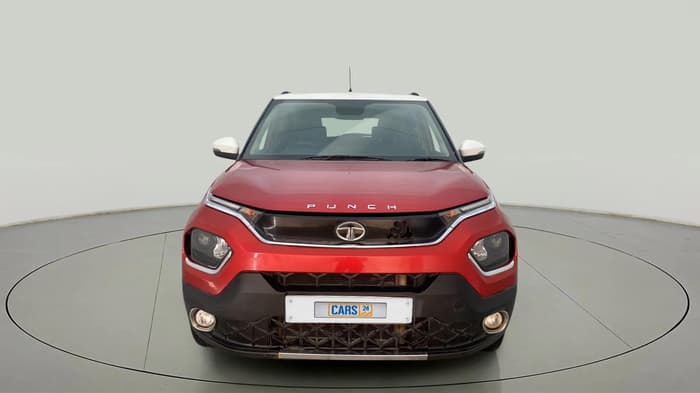 2021 Tata PUNCH CREATIVE AMT 1.2 RTN DUAL TONE, Petrol, Automatic, 23,831 km, Front