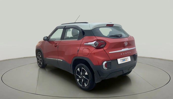 2021 Tata PUNCH CREATIVE AMT 1.2 RTN DUAL TONE, Petrol, Automatic, 23,831 km, Left Back Diagonal