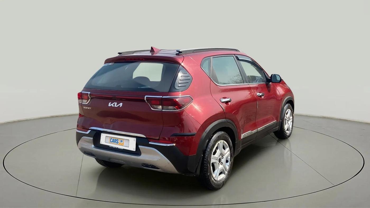 2022 KIA SONET HTK PLUS 1.2, Petrol, Manual, 15,581 km, Right Back Diagonal