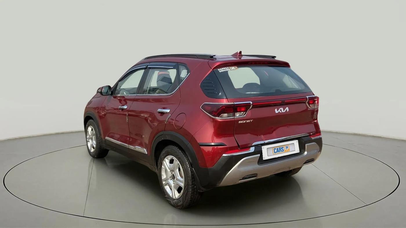 2022 KIA SONET HTK PLUS 1.2, Petrol, Manual, 15,581 km, Left Back Diagonal