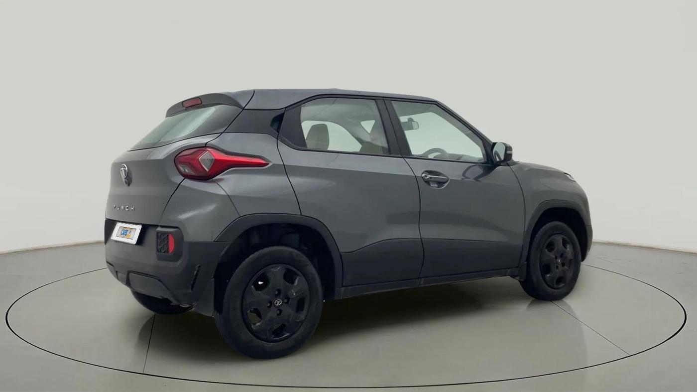 2021 Tata PUNCH ACCOMPLISHED AMT, Petrol, Automatic, 37,297 km, Right Back Diagonal