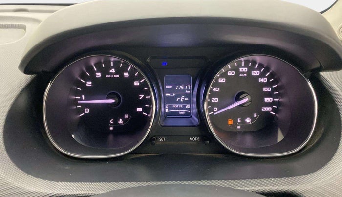 2018 Tata Tiago XZ PETROL, Petrol, Manual, 11,633 km, Odometer Image