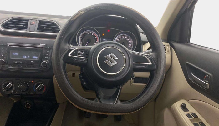 2018 Maruti Dzire VXI, Petrol, Manual, 74,354 km, Steering Wheel Close Up