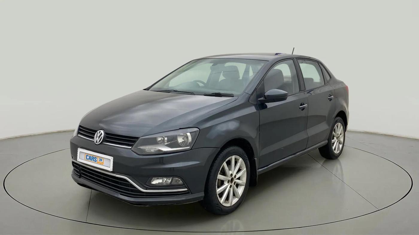 2017 Volkswagen Ameo HIGHLINE1.2L PLUS 16 ALLOY, Petrol, Manual, 98,075 km, Left Front Diagonal