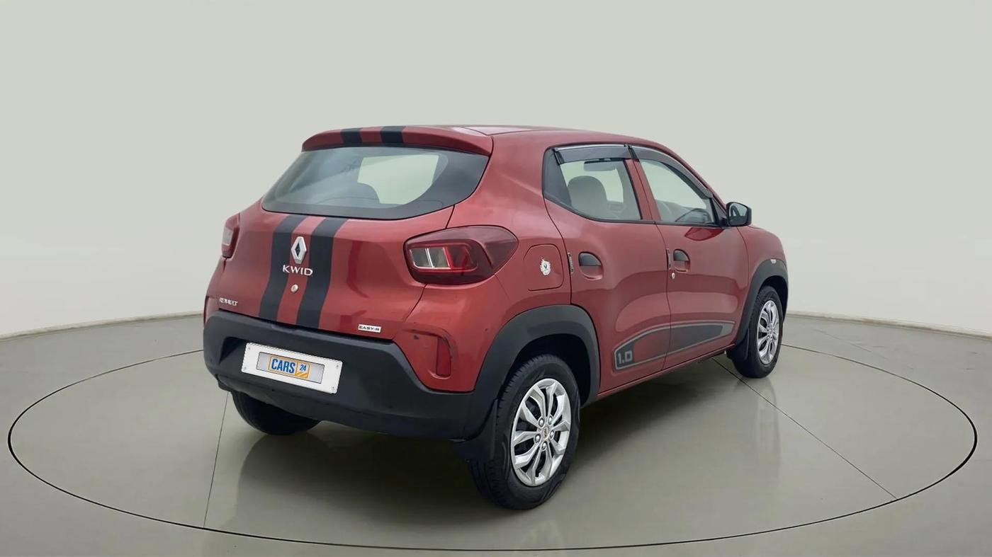 2020 Renault Kwid RXL 1.0 AMT, Petrol, Automatic, 71,419 km, Right Back Diagonal