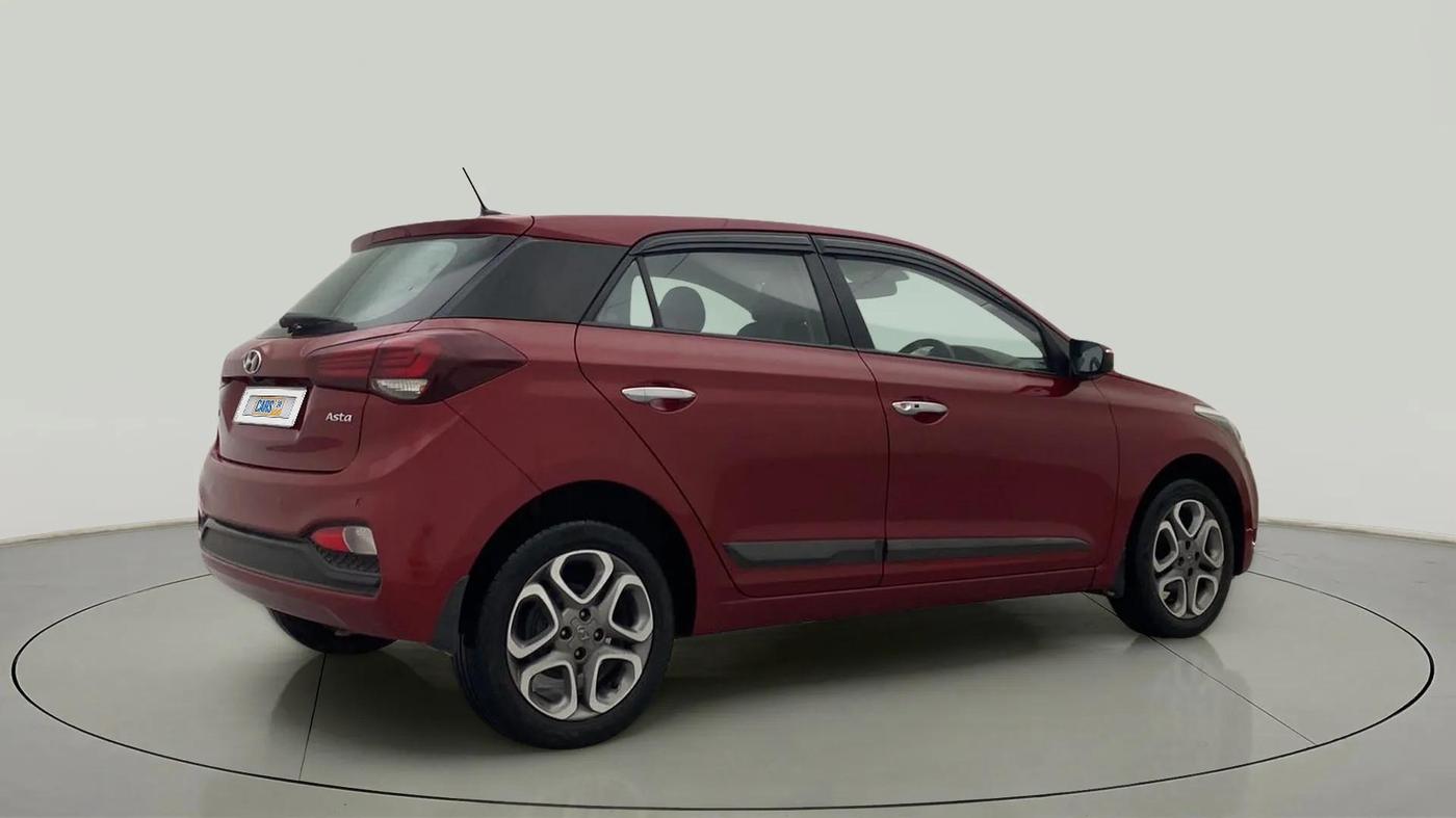 2019 Hyundai Elite i20 ASTA 1.2 (O), Petrol, Manual, 38,249 km, Right Back Diagonal