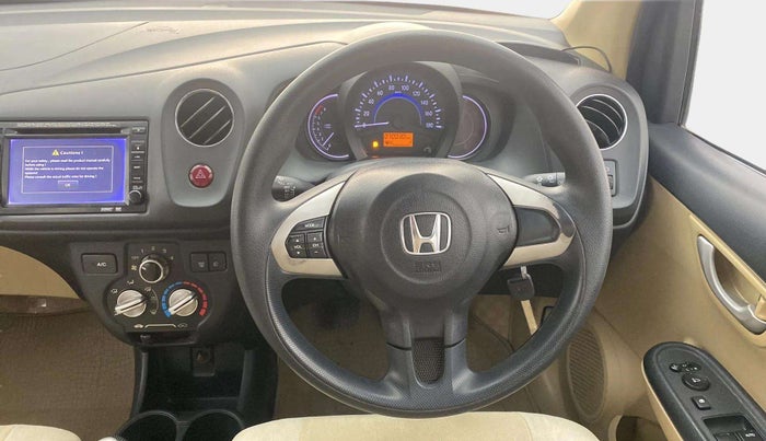 2015 Honda Amaze 1.2L I-VTEC VX, Petrol, Manual, 70,064 km, Steering Wheel Close Up