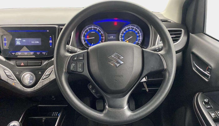 2022 Maruti Baleno DELTA PETROL 1.2, Petrol, Manual, 23,248 km, Steering Wheel Close Up