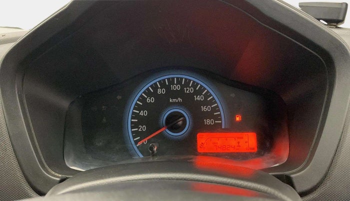 2019 Datsun Redi Go S 1.0, Petrol, Manual, 74,814 km, Odometer Image