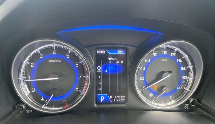 2020 Maruti Baleno ZETA CVT PETROL 1.2, Petrol, Automatic, 51,250 km, Odometer Image