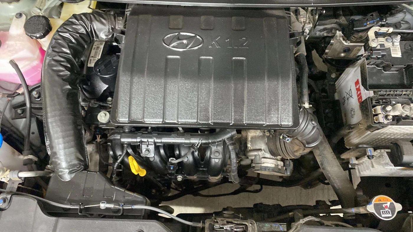 2024 Hyundai EXTER SX(O) CONNECT 1.2 AMT DUAL TONE, Petrol, Automatic, 2,162 km, Open Bonet
