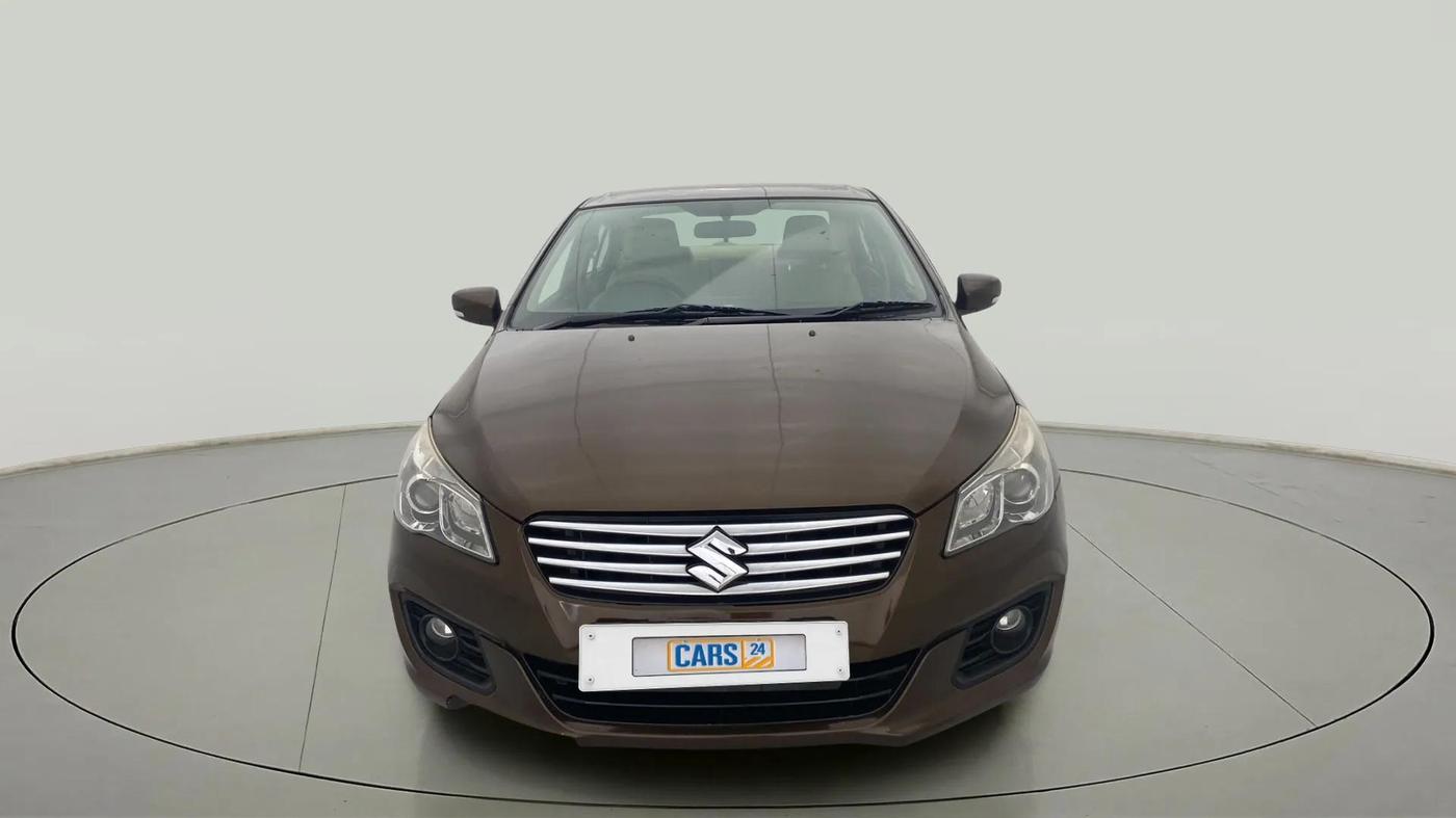 2016 Maruti Ciaz VXI+, Petrol, Manual, 72,592 km, Front