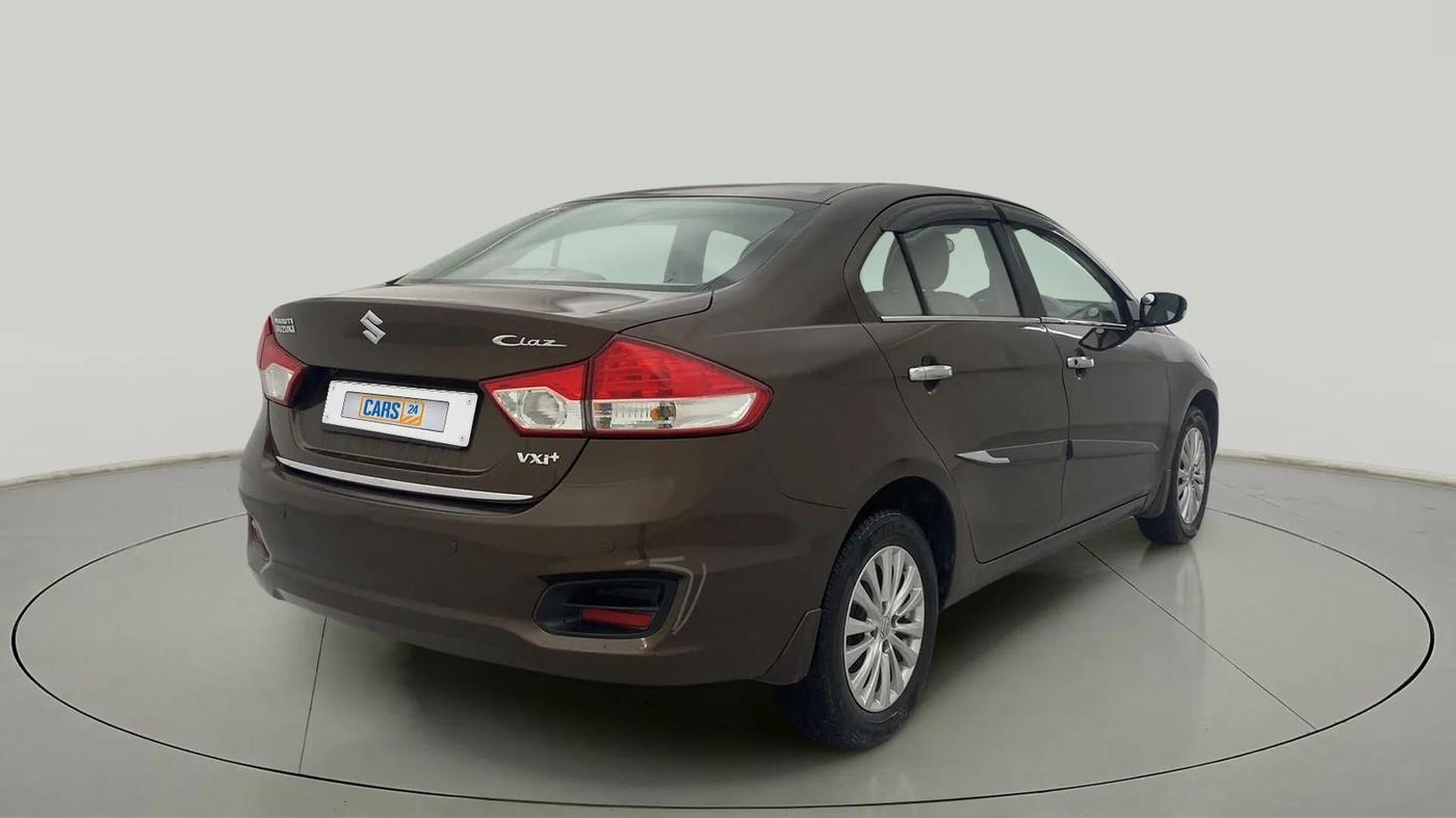2016 Maruti Ciaz VXI+, Petrol, Manual, 72,592 km, Right Back Diagonal