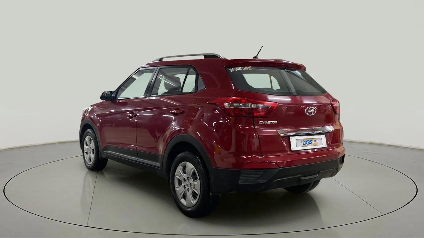 2017 Hyundai Creta E PLUS 1.6 PETROL, Petrol, Manual, 57,694 km, Left Back Diagonal