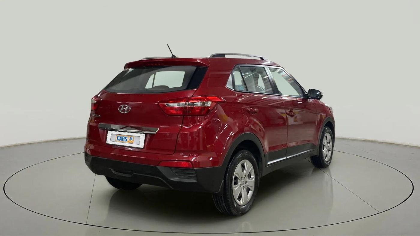 2017 Hyundai Creta E PLUS 1.6 PETROL, Petrol, Manual, 57,694 km, Right Back Diagonal