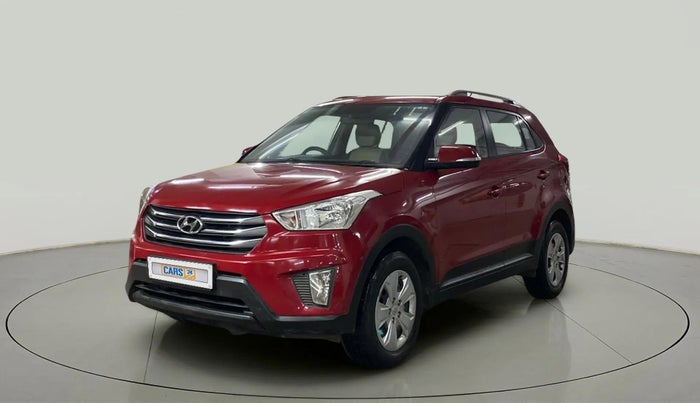 2017 Hyundai Creta E PLUS 1.6 PETROL, Petrol, Manual, 57,694 km, Left Front Diagonal