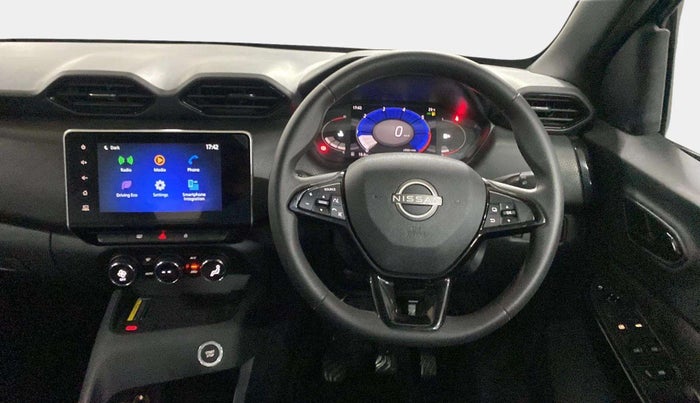 2023 Nissan MAGNITE Kuro Edition 1.0  MT , Petrol, Manual, 14,569 km, Steering Wheel Close Up