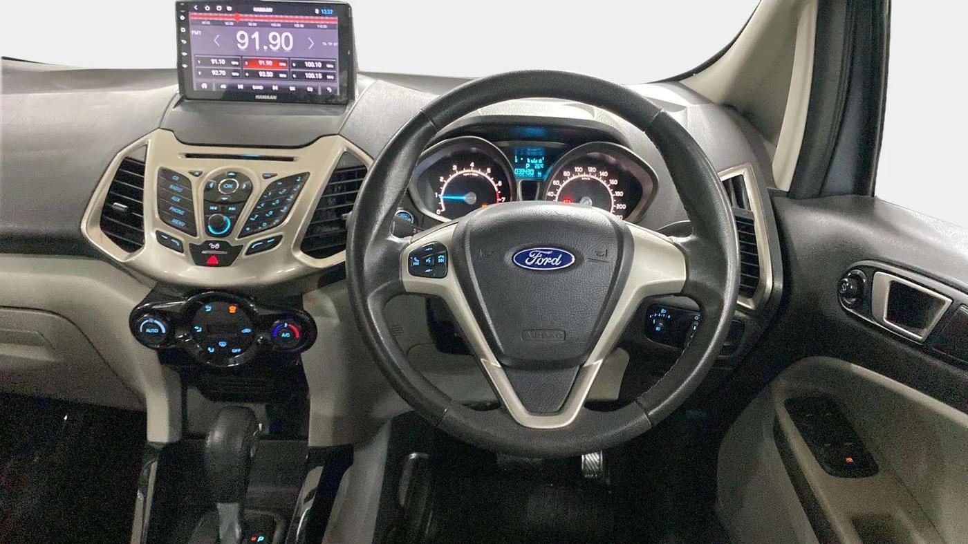 2015 Ford Ecosport TITANIUM 1.5L PETROL AT, Petrol, Automatic, 38,559 km, Steering Wheel Close Up