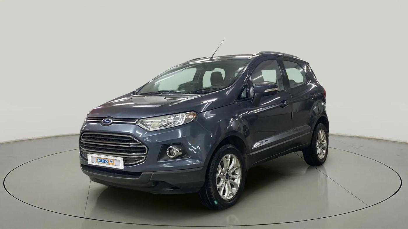 2015 Ford Ecosport TITANIUM 1.5L PETROL AT, Petrol, Automatic, 38,559 km, Left Front Diagonal