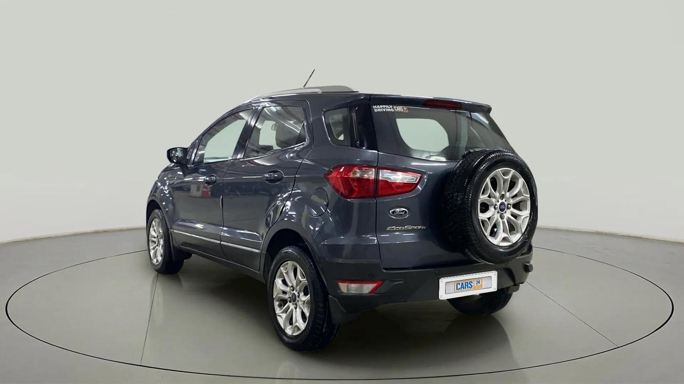 2015 Ford Ecosport TITANIUM 1.5L PETROL AT, Petrol, Automatic, 38,559 km, Left Back Diagonal